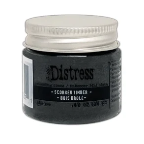 Distress Embossing Glaze - Scorched Timber 14 gr