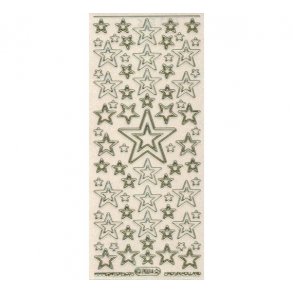 Glitter transp. 7074 guld S9