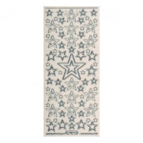 Glitter transp. 7074 s�lv S9