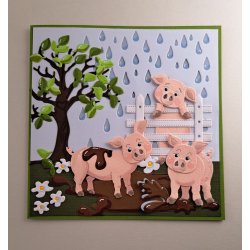 BY LENE Die BLD1625 Fence 