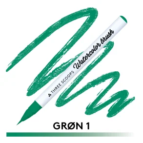 Watercolor brush - Grn 1