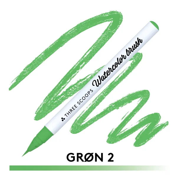 Watercolor brush - Grn 2