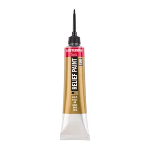 Relief paint tube 20 ml Gold 801