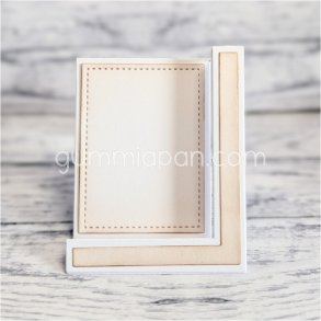 Die Stepper Card Mod. 3 gummiapan 