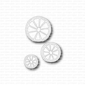 Gummiapan die  Apelsinskivor D33