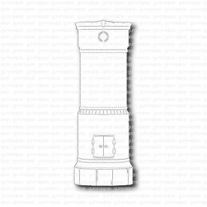 Gummiapan die Kakelugn