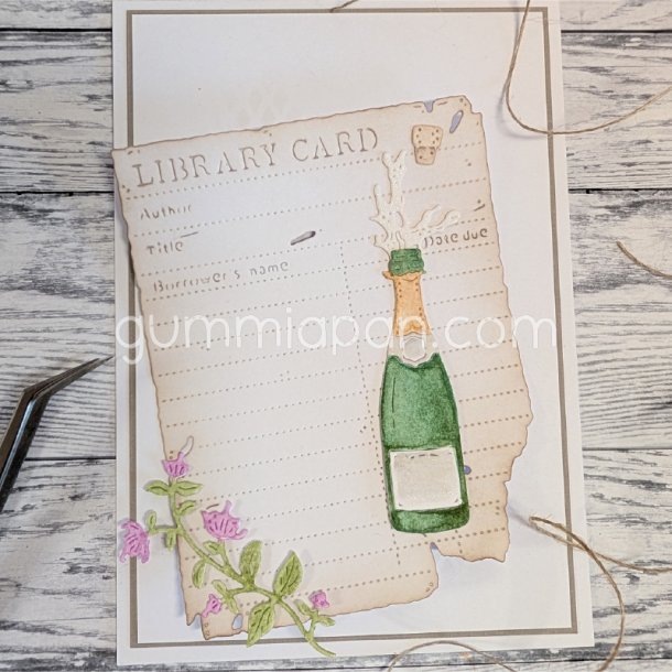 Die �ppnad Champagneflaska gummiapan 
