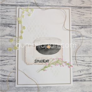 Die Studentm�ssa, framifr�n gummiapan 