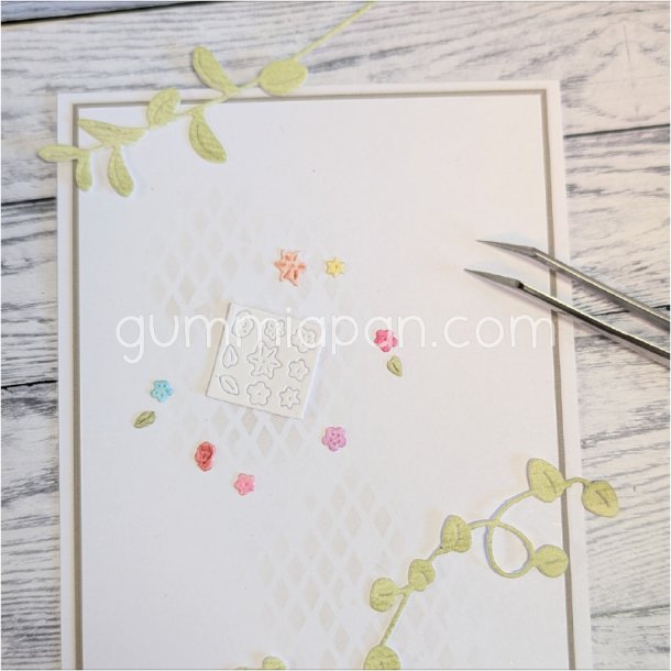 Die Blomsterset gummiapan 