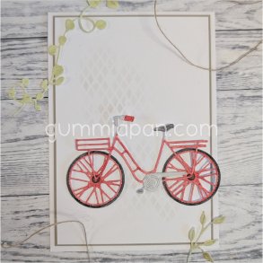 Die Cykel fr�n sidan gummiapan