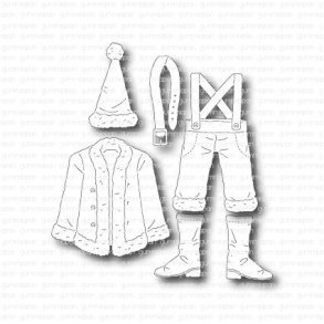 Gummiapan die Tomtens kl�der J