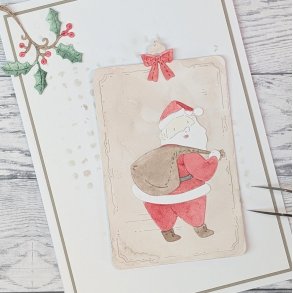 Die Jultomte Med S�ck gummiapan 