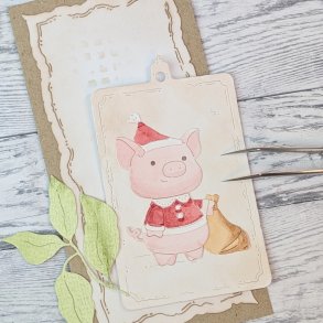 Die Tomtekl�der Till Piggy gummiapan 