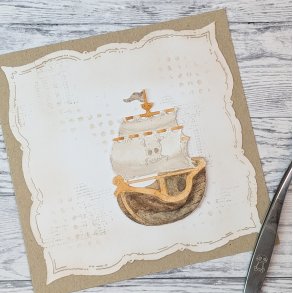 Die Piratskepp gummiapan 