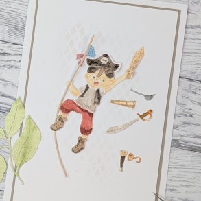 Die Piratpojke gummiapan 