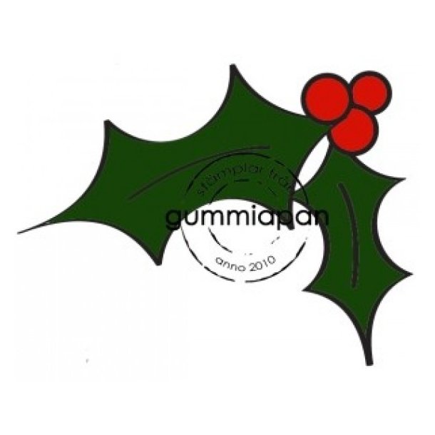 Gummistempel GA julestempel ST 22