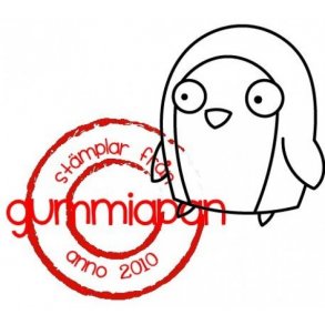 Gummistempel GA lille pingvin ST 22
