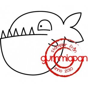 Gummistempel GA Piratfisk ST28