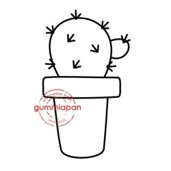 Gummistempel kaktus ST 16