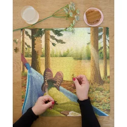 HIKING &amp; ME - puslespil med 500 brikker Vissevasse