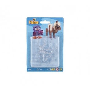 Hama - connectors/samledele i plastic til midi perler (4 stk. med 8 dele i hver)