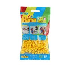 Hama perler midi nr. 03 gul 1000stk
