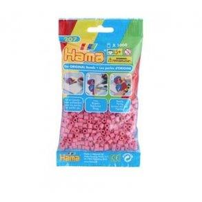 Hama perler midi nr. 06 pink 1000stk