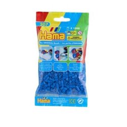 Hama perler midi nr. 09 lysebl� 1000stk