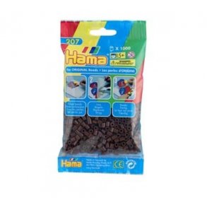Hama perler midi nr. 12 brun 1000stk