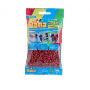 Hama perler midi nr. 20 mellem brun 1000stk