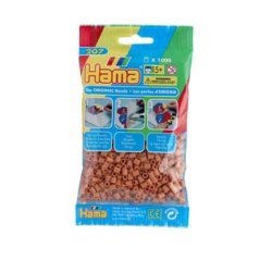 Hama perler midi nr. 21 lys brun 1000stk