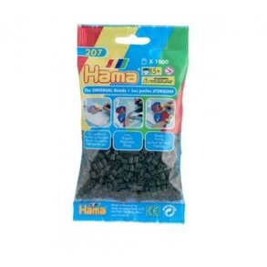 Hama perler midi nr. 28 mrke grn 1000stk