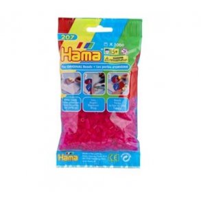 Hama perler midi nr. 32 fuschia 1000stk