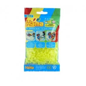 Hama perler midi nr. 34 neon gul 1000stk