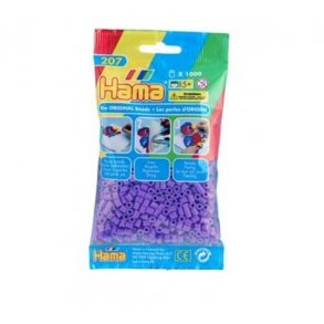 Hama perler midi nr. 45 pastel lilla 1000stk