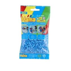 Hama perler midi nr. 46 pastel bl� 1000stk