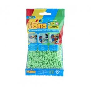Hama perler midi nr. 47 pastel grn 1000stk