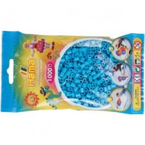 Hama perler midi nr. 49 azurbl 1000stk