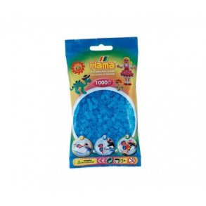 Hama perler midi nr. 73 trans bl 1000stk