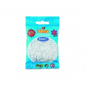 Hama perler MINI nr. 01 hvid 2000stk