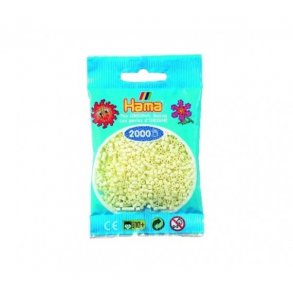 Hama perler MINI nr. 02 creme 2000stk