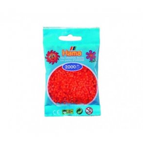 Hama perler MINI nr. 04 orange 2000stk