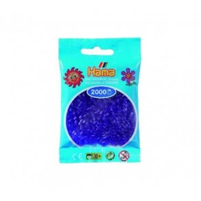 Hama perler MINI nr. 24 transp. lilla 2000stk