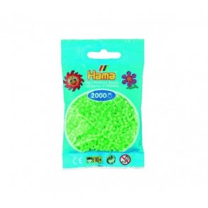 Hama perler MINI nr. 47 pastel grn 2000stk