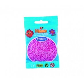 Hama perler MINI nr. 48 pastel pink 2000stk