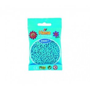 Hama perler MINI nr. 49 azurbl 2000stk