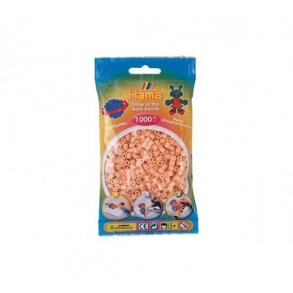 Hama speciel perle MIDI selvlysende rd 1000stk