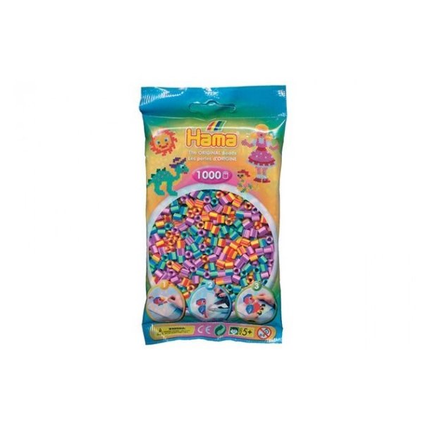 Hama speciel perle MIDI stribet mix 92 1000stk