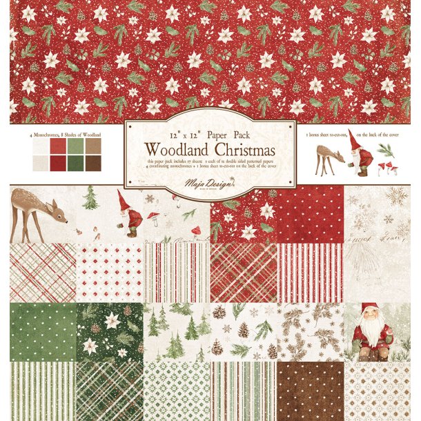 Maja Design Woodland Christmas - 12x12" Collection Pack