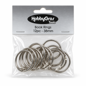 Book rings �38mm 12stk HGT057 